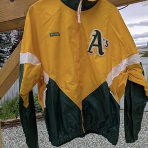 Vintage Columbia Oakland Athletics Jacket Size XL